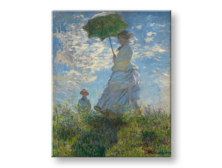 Reprodukcije LADY WITH UNMBRELLA - Claude Monet  