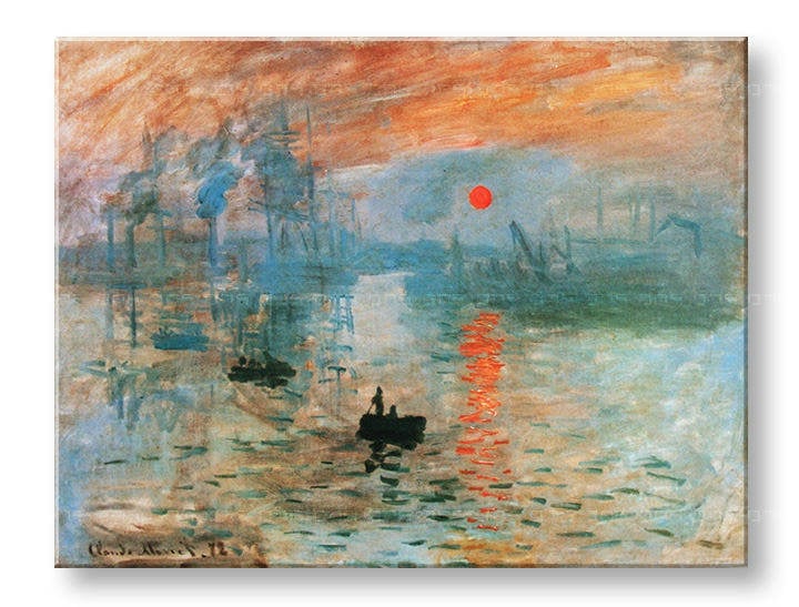 Reprodukcije IMPRESSION, SUNRISE - Claude Monet    