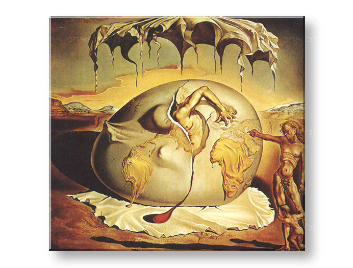 Reprodukcije GEOPOLITICUS CHILD WATCHING THE BIRTH OF NEW MAN - Salvador Dalí