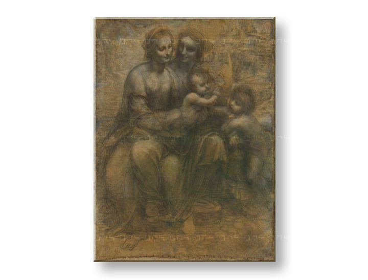 Reprodukcije VIRGIN AND CHILD WITH SAINT ANNE- Leonardo Da Vinci