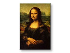 Slike na platnu MONA LISA – Leonardo Da Vinci 30x50 cm 