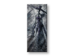 Slikana slika na platnu ŽENA 50x120 cm 