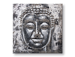 Slikana slika na platnu BUDA  60x60 cm