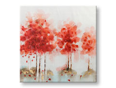 Slikana slika na platnu APSTRAKT  70x70 cm
