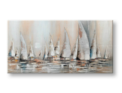 Slikana slika na platnu JEDRILICE 140x70 cm 