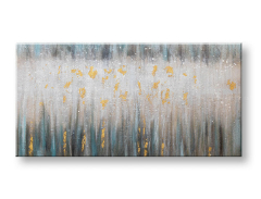 Slikana slika na platnu APSTRAKT 140x70 cm 