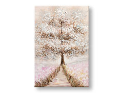 Slikana slika na platnu DRVO  60x90 cm