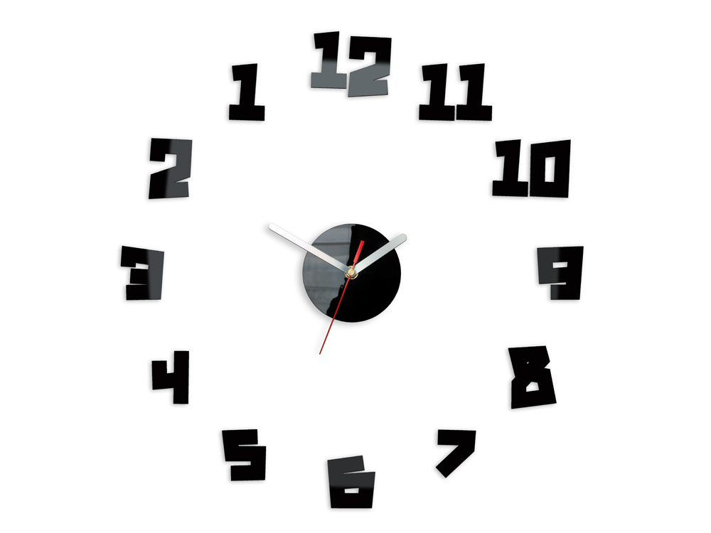 Zidni satovi CRAZY CLOCK - BACK IN TIME 