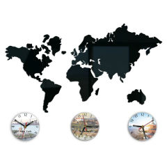 Zidni satovi WORLD MAP 