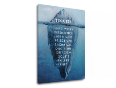 Motivaciona slika na platnu About success_003