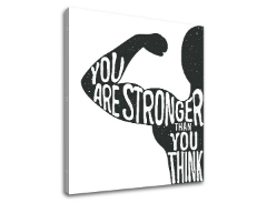 Motivaciona slika na platnu You are stronger
