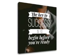 Motivaciona slika na platnu About success_010