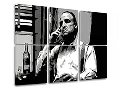 Najveći mafijaši na platnu The Godfather - Vito Corleone sa flašom viskija
