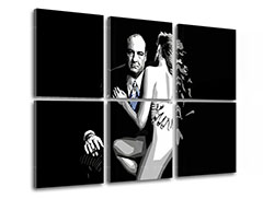 Najveći mafijaši na platnu Sopranos - Tony Soprano sa golom ženom