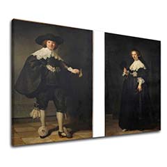 Slike na platnu Rembrandt - Portrait Of Maerten Soolmans
