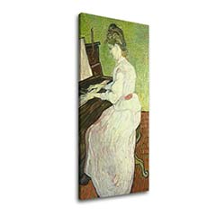 Slike na platnu Vincent van Gogh - Marguerite Gachet at the Piano