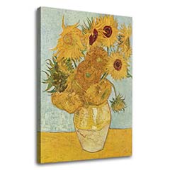 Slike na platnu Vincent van Gogh - Vase with Twelve Sunflowers