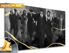 Slike na platnu PREMIUM ART - Peaky Blinders Family