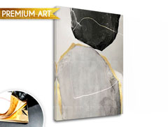 Slike na platnu PREMIUM ART - Apstrakt Mlinski kamen
