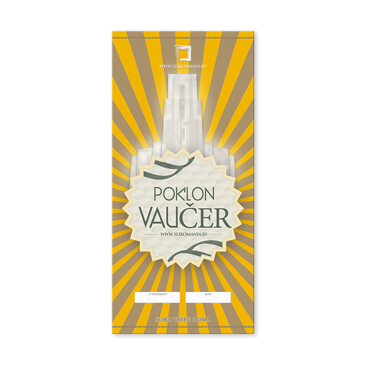 ART DECO - poklon VAUČER