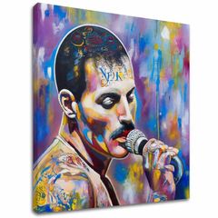 Image FREDDIE MERCURY - Legenda pod reflektorom | 100% originalna akrilna boja