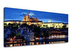 Slike na platnu GRADOVI - PRAG Panorama 