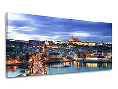 Slike na platnu GRADOVI - PRAG Panorama 
