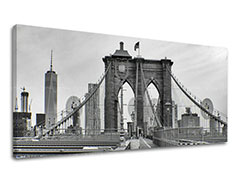 Slike na platnu GRADOVI Panorama - NEW YORK 