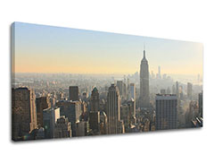 Slike na platnu GRADOVI Panorama - NEW YORK 