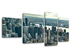 Slike na platnu 4-delne GRADOVI - NEW YORK ME118E40