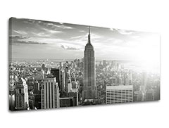 Slike na platnu GRADOVI Panorama - NEW YORK 