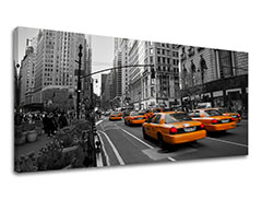 Slike na platnu GRADOVI Panorama - NEW YORK 