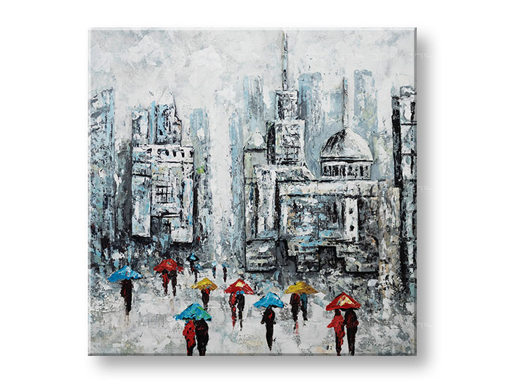Oslikana zidna slika GRAD 1 deo 70x70 cm CFAZH4736AE1