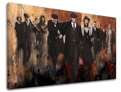PEAKY BLINDERS mafijaška slika 150k100 cm
