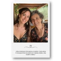 Personalizovana slika sa fotografije sa citatom | PAPILORA