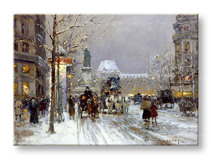 Reprodukcije PLACE DE LA REPUBLIQUE - Edouard Leon Cortes