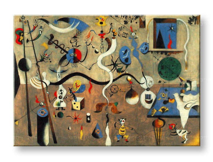 Reprodukcije CARNIVAL OF HARLEQUIN - Joan Miro