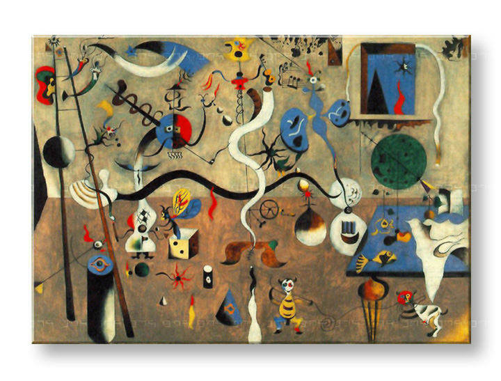 Reprodukcije CARNIVAL OF HARLEQUIN - Joan Miro