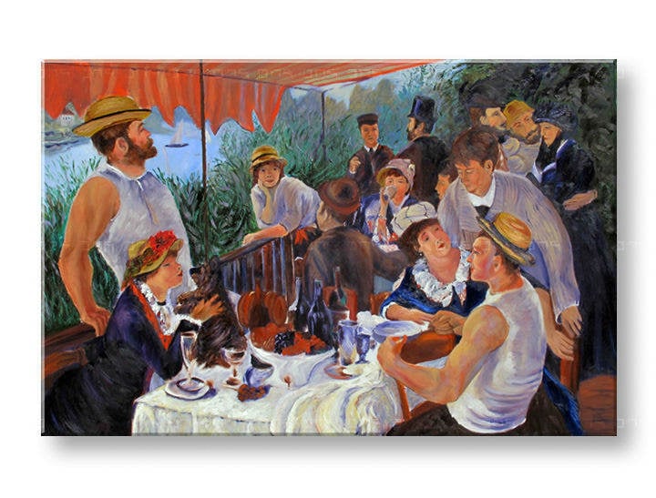 Reprodukcije OBED NA LODI - Pierre Auguste Renoir