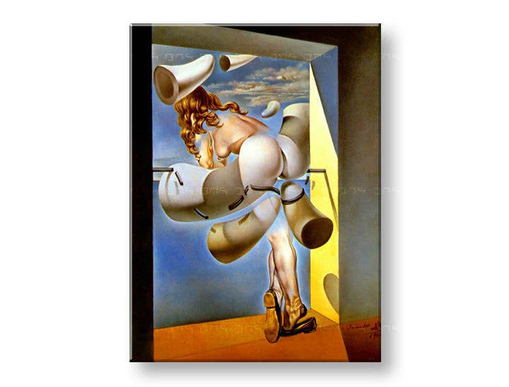 Reprodukcije CHASTITY - Salvador Dalí 