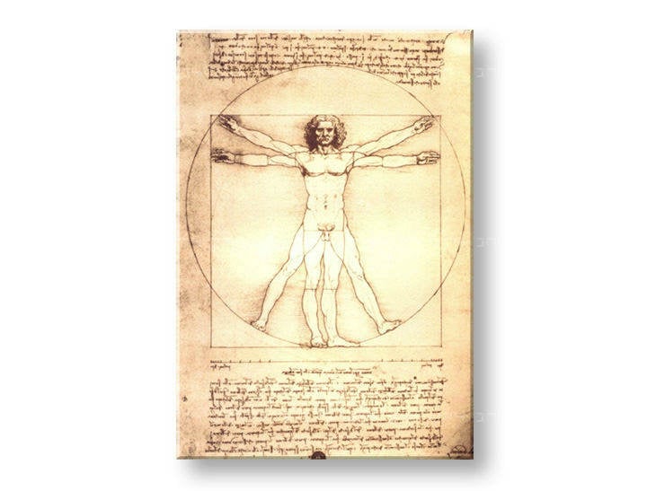 Reprodukcije VITRUVIRSKI ČOVEK - Leonardo Da Vinci