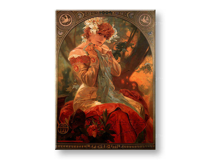 Slika na platnu BISQUITS LEFEVRE UTILE – Alfons Mucha