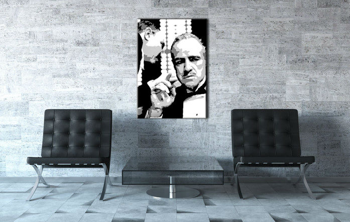 Ručno oslikana POP ART slika GODFATHER 60k80 cm