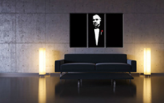 Ručno oslikana POP art slika Marlon Brando 3 dela gwr | različite veličine