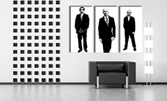 Ručno oslikana POP art slika REM od 3 dela rem | različite veličine