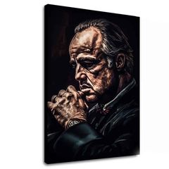 Slika Kum: moć i poštovanje | Italijansko platno 100x150 cm