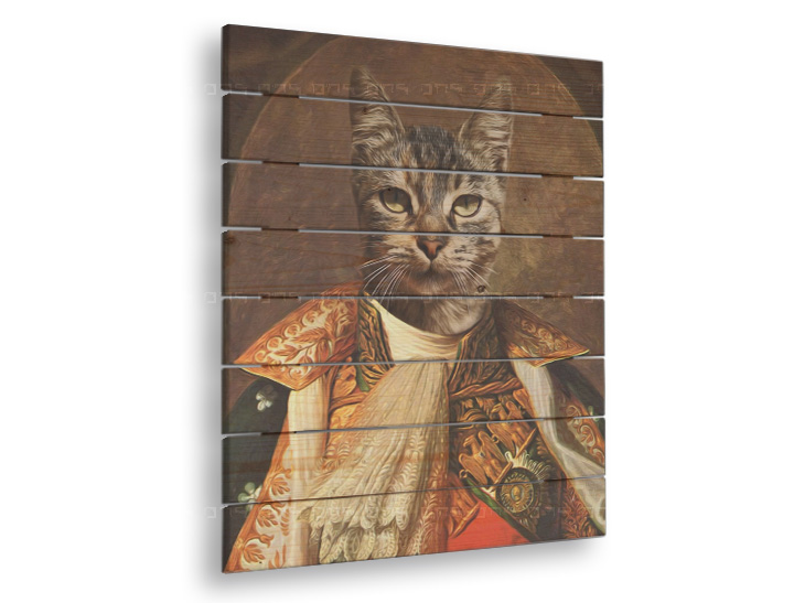Slika na drvetu Pet Portrait Kim – 60x80 cm | različiti dizajni