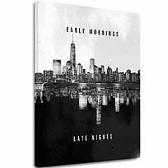 Slika na platnu EARLY & LATE - Moderni motiv