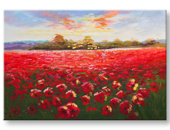 Slikana slika na platnu LUKA  90x60 cm
