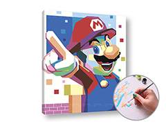 Slikanje po brojevima SUPER MARIO | niske težine